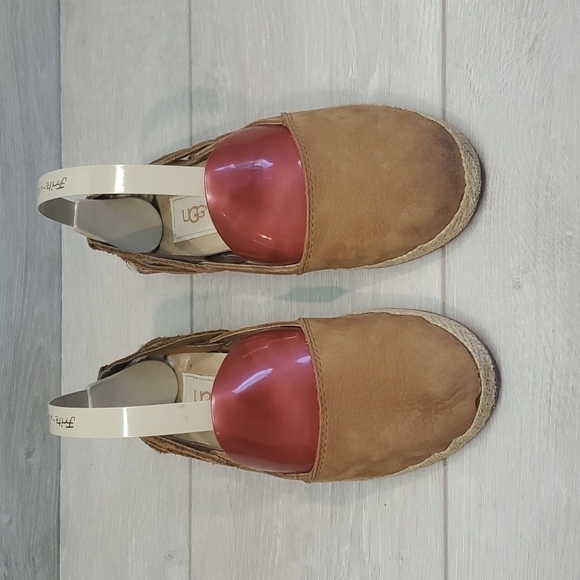 Ugg Australia Women Cicily Suede Comfort Slip On Loafer shoes sz 5 - Picture 4 of 11